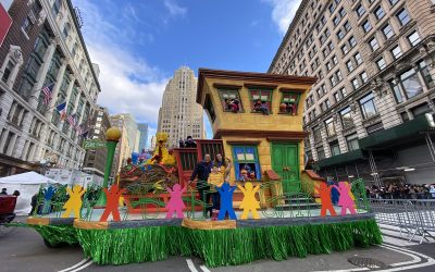 Ashley Park Joins Sesame Street for the Macy’s Thanksgiving Day Parade