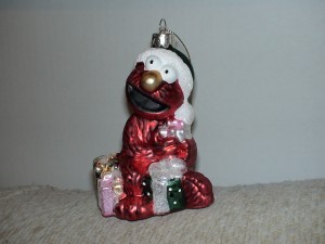 Elmo ornament, Kurt S. Adler, 2008. Submitted by Jes E.