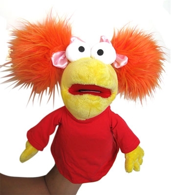 Red Fraggle puppet, Dr. Doozer line, 2009