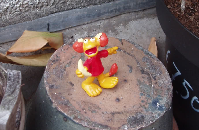 Red Fraggle figure.  Submitted by Jog J. Score: 4.179