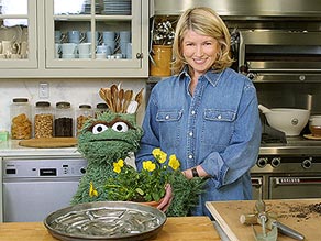 VCR Alert: Big Bird on Martha Stewart