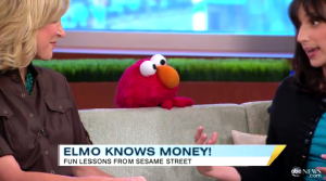 Elmo Makes Cents on GMA