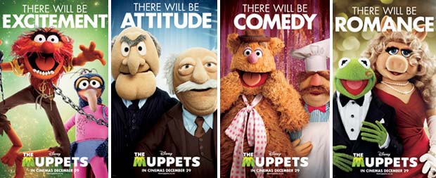 New International Muppet Posters