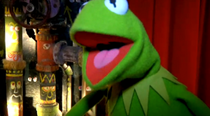 Kermit Visits Muppet History at NBC
