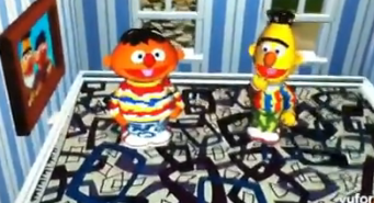 Supercool Bert and Ernie iPad Game!