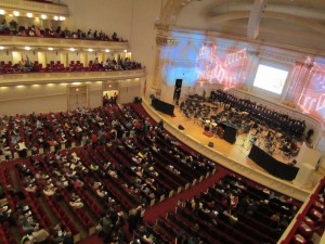 Fraggles, Monsters, Squirrels, and Frogs Play Carnegie Hall