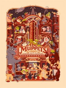 Buy James Carroll’s Muppet Theater Poster!