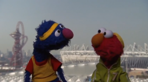More Elmo and Friends at the Olympics