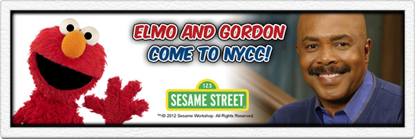 Elmo and Gordon to Appear at New York Comic Con