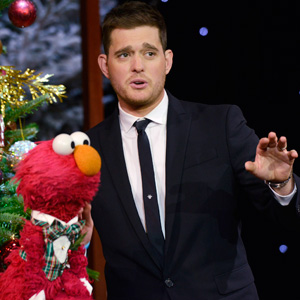 VCR Alert: Elmo Spends Christmas with Michael Bublé