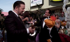Ricky Gervais Confirmed for Muppets 2!