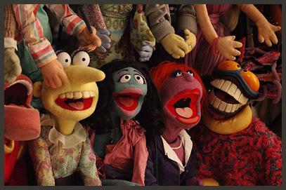 stuffed unstrung puppets