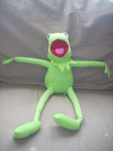 Kermit doll, submitted by Robyn Learn