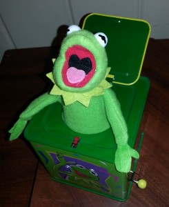 kermit in the box