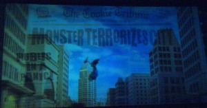 3-16 monster terrorizes city