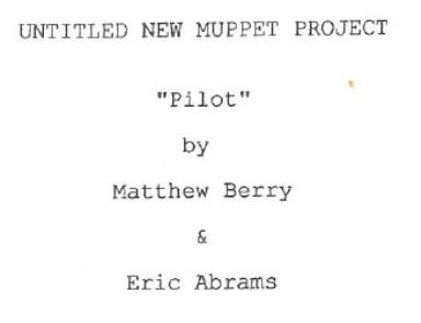 Read a Script For a Rejected Muppet Show Reboot