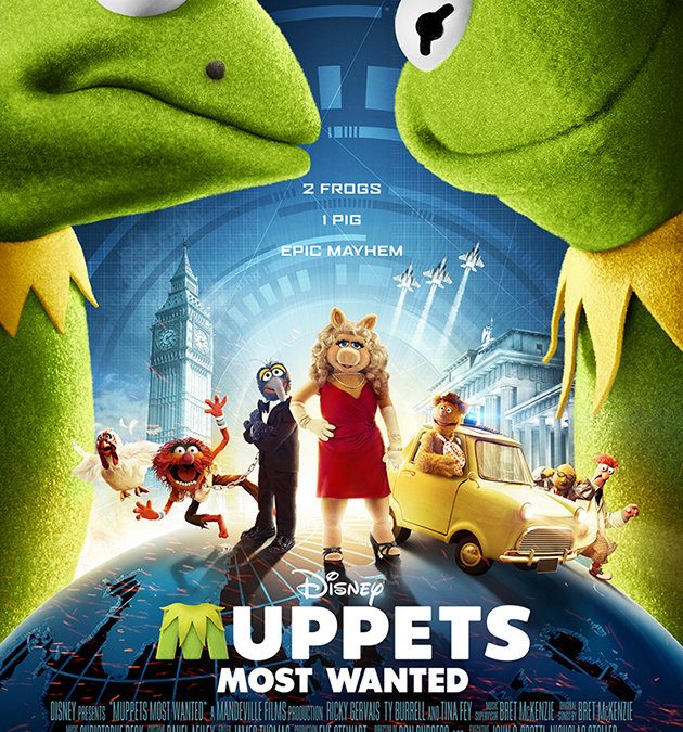 Constantine is Huge on New Muppets Most Wanted Poster