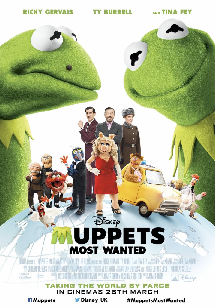 Muppets Most Wanted poster UK