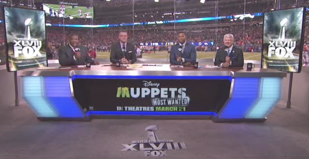 Muppets Most Wanted Pregame Show Super Bowl