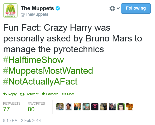 Twitter fun fact Crazy Harry