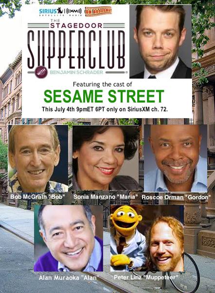 Sesame Street Cast on Satellite Radio