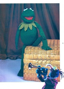 Knitted Kermit