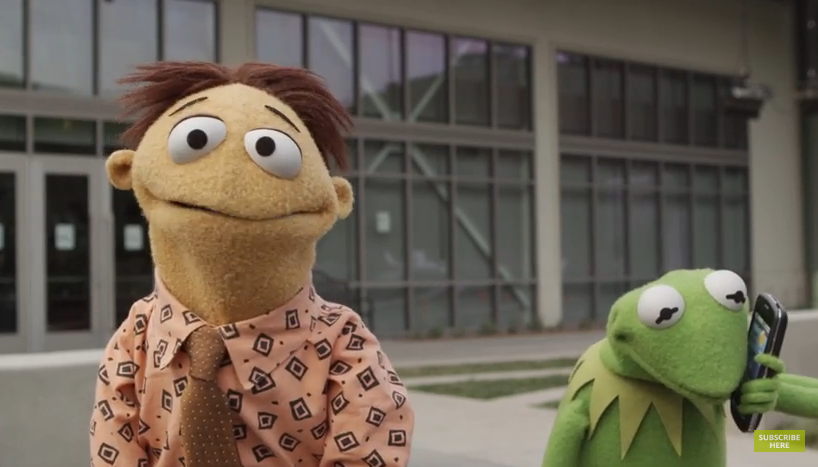 Kermit and Walter Announce New YouTube Stuff