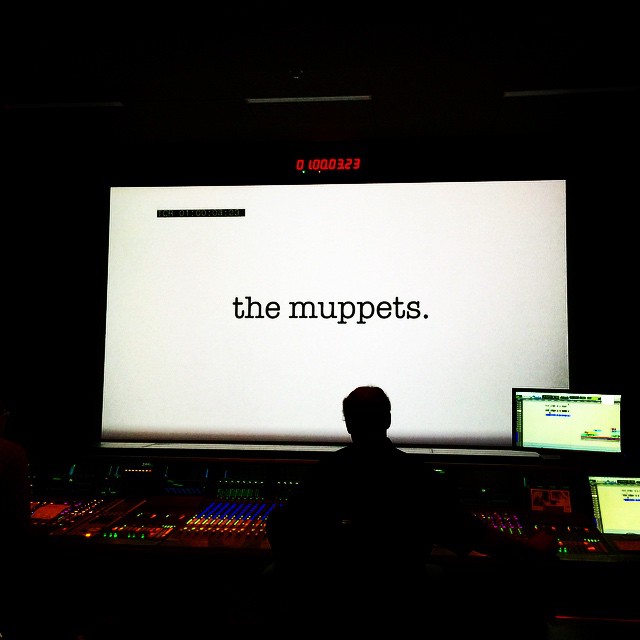 This Is the Title Card for the New Muppet Show