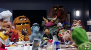 Muppets ABC trailer conference room