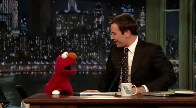 VCR Alert: Elmo Stays Up Late for Jimmy Fallon