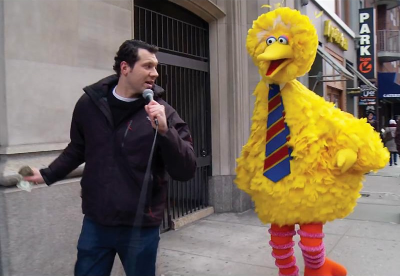 Big Bird (and Billy Eichner and Michelle Obama) Nominated for Emmy Award