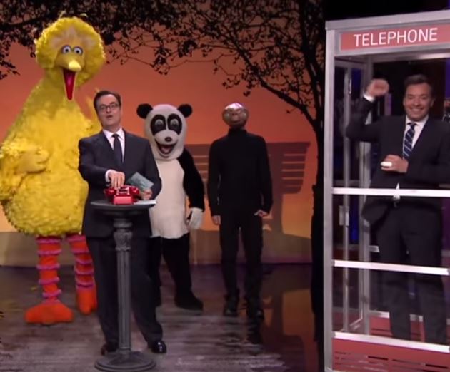Watch Big Bird Make a Very Brief Cameo on The Tonight Show