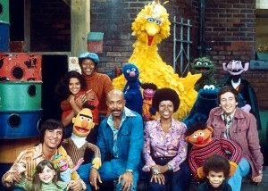 Sesame Street cast 1973