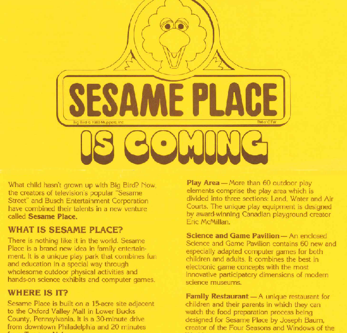 Sesame Place Week: Jim Henson & Sesame Place
