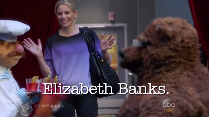 Piggy Hates Elizabeth Banks in New Muppet Promos