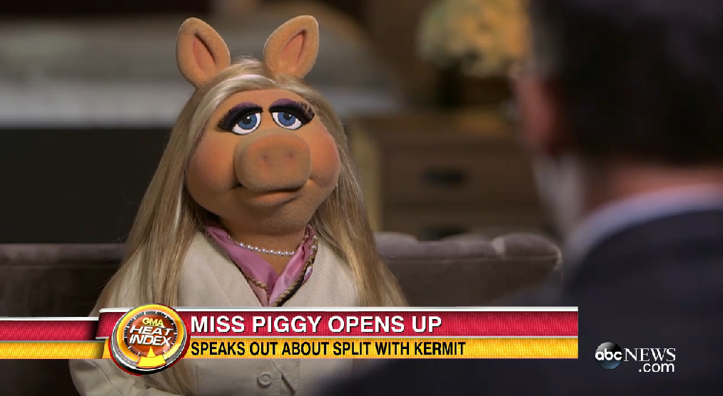 Miss Piggy Talks Breakup on GMA