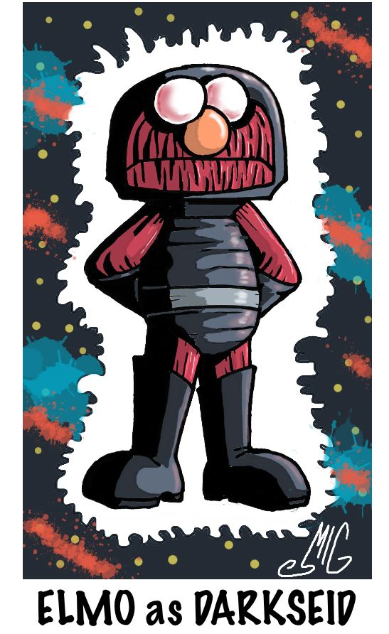 Smig - Elmo as Darkseid