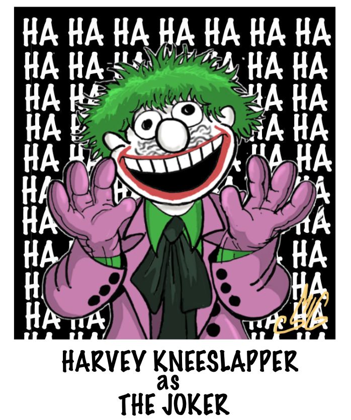 Smig - Harvey Kneeslapper as Joker