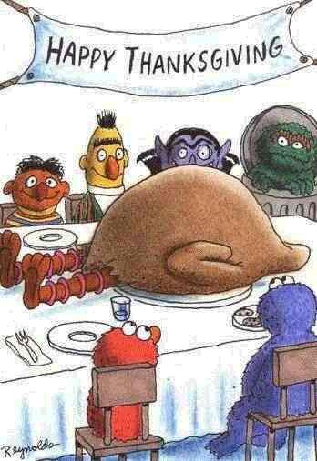 Yes, We Have Seen the Sesame Street Thanksgiving Comic