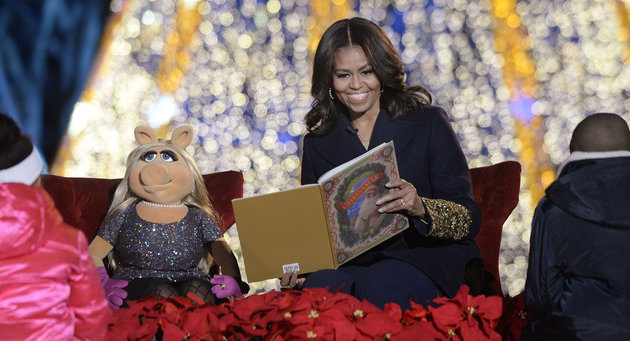 Miss Piggy and Michelle Obama Are Your Christmas Storytelling Team