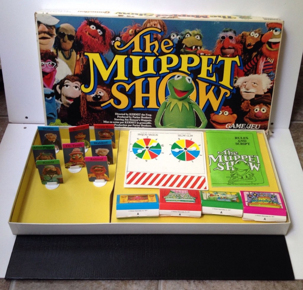Muppet Show Game 1977 Pieces