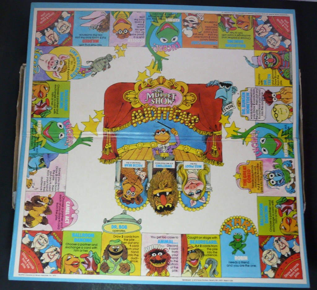 Muppet Show Game 1979 Board