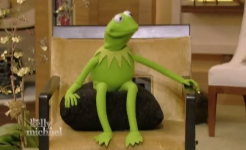 Kermit Chair Dances on Kelly & Michael and GMA