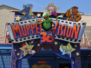 MuppetVision 3D sign