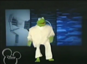 Muppets Tonight Once in a Lifetime Kermit white suit