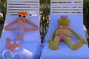 Muppets Tonight Cameo Bunsen Beaker bikinis