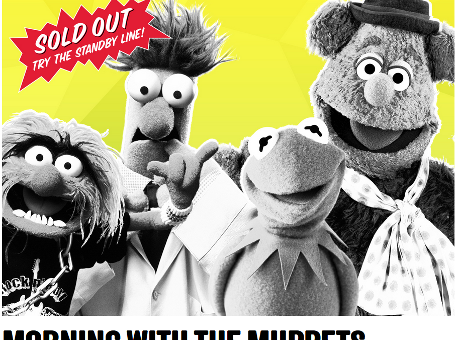 A Frog and a Bear at VultureFest: Morning with the Muppets