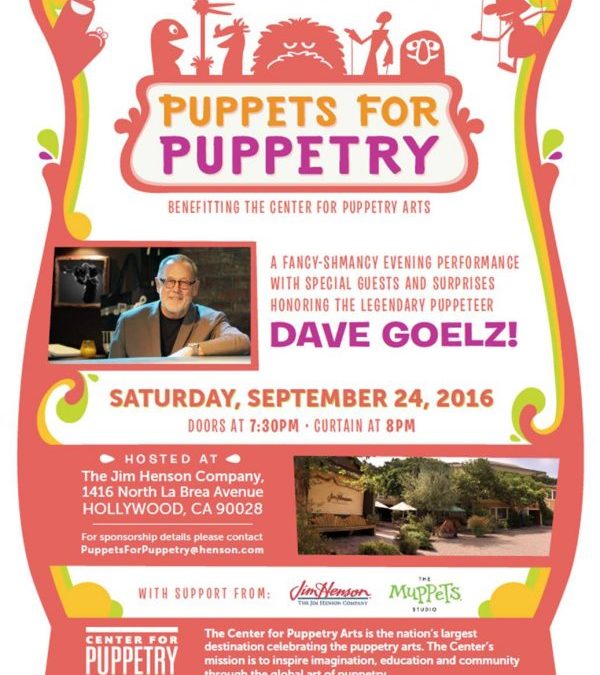 Help Celebrate Dave Goelz in Hollywood