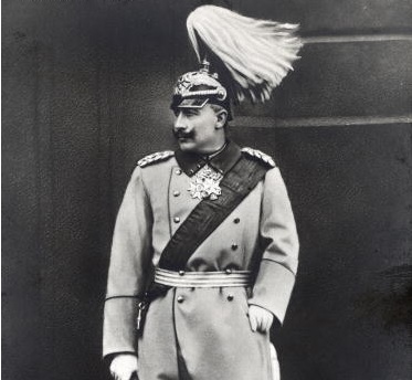 Kaiser Bill, and his silly hat.