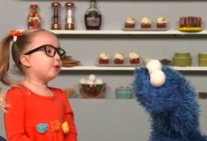 Cookie Monster Talks About the 5 Senses with a 5-Year-Old